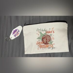 ⭐️NWOT⭐️ Keychain & Pouch for Small Accessories